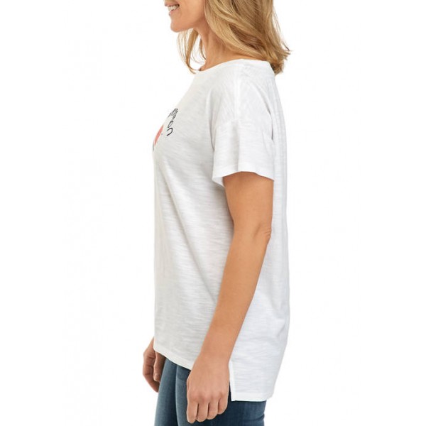 Kim Rogers® Women's Drop Shoulder Graphic T-Shirt