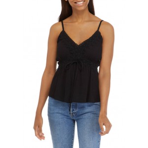 American Rag Women's Mixed Lace Camisole 