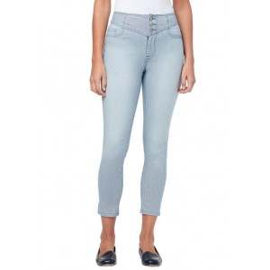 Bandolino Women's Thea High Rise Crop Jeans 