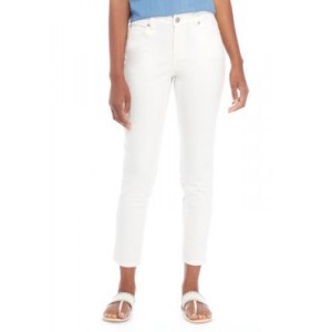 Crown & Ivy™ Colored Denim Skinny Short Jeans 
