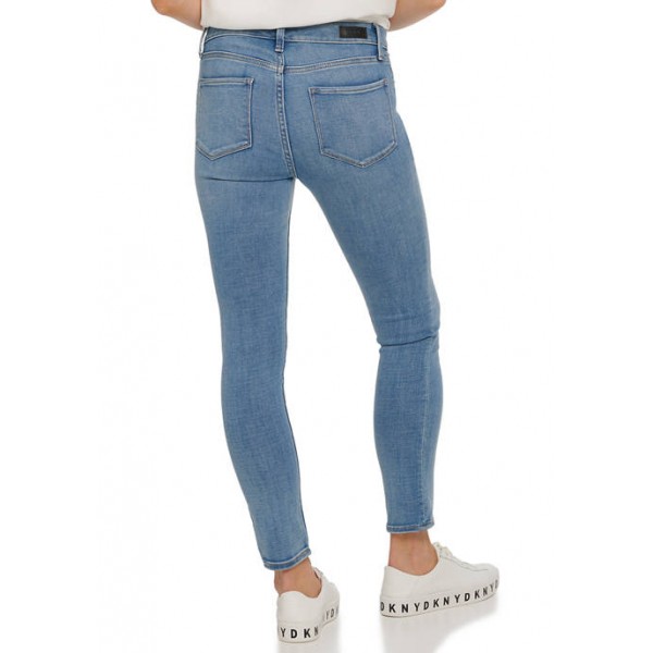DKNY Foundation High Rise Skinny Ankle Jeans
