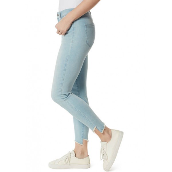 Frayed Women's Ankle Skinny Jeans