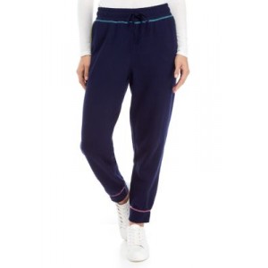 Crown & Ivy™ Women's Contrast Stitch Joggers 