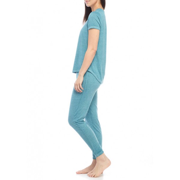 Jaclyn Intimates Solid Pajama Set