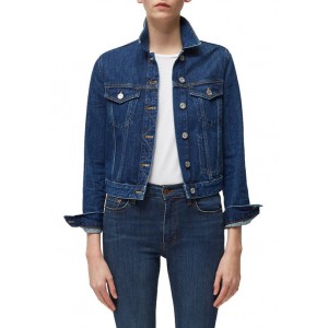 French Connection Macee Micro Western Denim Jacket