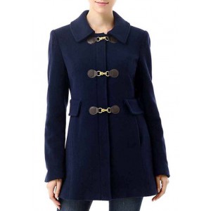 Kimi & Kai Women's Wool Blend Toggle Coat 