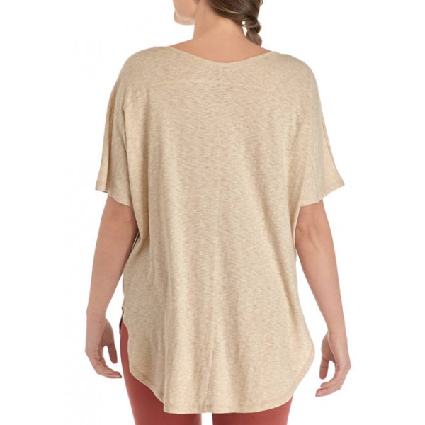 New Directions® Women's Dolman Sleeve Studio Knit Graphic T-Shirt