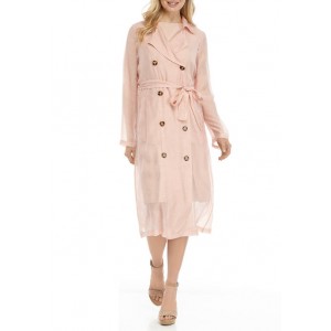 THE LIMITED Women's Sheer Trench Jacket 