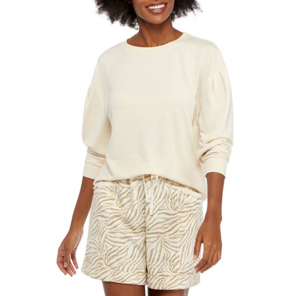 Crown & Ivy™ Women's Puff Sleeve Pullover