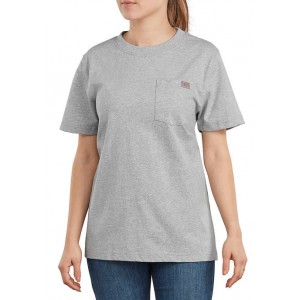 Dickies® Women's Short Sleeve Heavyweight T-Shirt