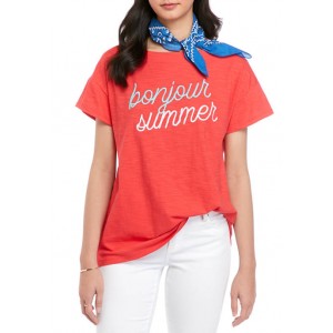 Kim Rogers® Women's Drop Shoulder Art T-Shirt 