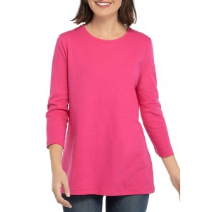 Kim Rogers® Women's Perfectly Soft 3/4 Sleeve Top