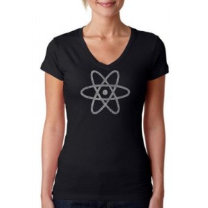 LA Pop Art Word Art T Shirt – Atom 