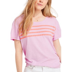 Vineyard Vines Women's Placed Stripe Surf T-Shirt 