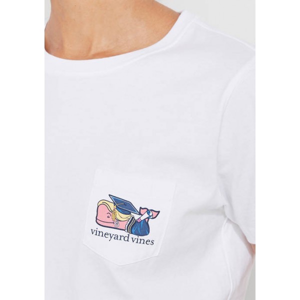 Vineyard Vines Women's Short Sleeve Whale Graphic Graduation T-Shirt