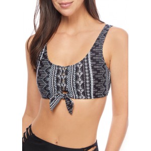 Island Soul Bralette Swim Top with Functional Center 