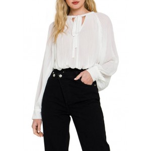 Endless Rose Junior's Pleated Blouse 