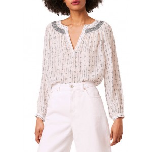 French Connection Almedi Printed Top 