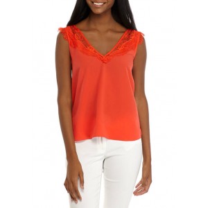 French Connection Chioma Light Lace Top 