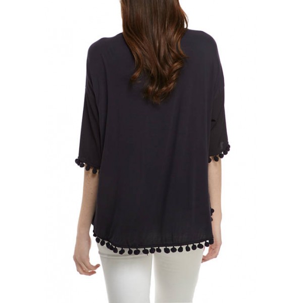 French Connection Pom Pom Polly Top