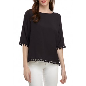 French Connection Pom Pom Polly Top 