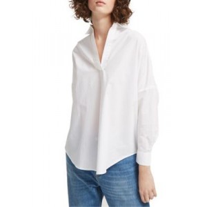 French Connection Rhodes Poplin Popover Shirt 