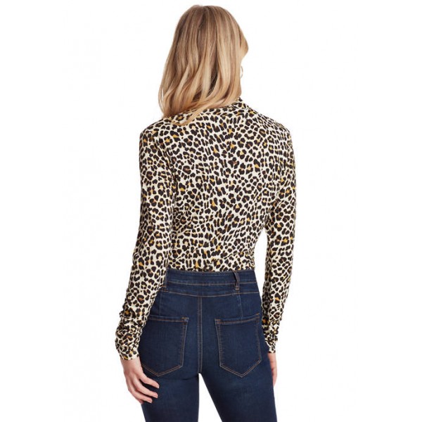 Jessica Simpson Nara Leopard Bodysuit