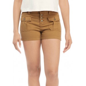 Jessica Simpson Patch Pocket Twill Shorts 