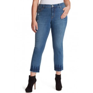 Jessica Simpson Plus Size Arrow Straight Jeans 