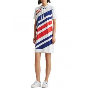 Lauren Ralph Lauren Flags-and-Stripes French Terry Dress 