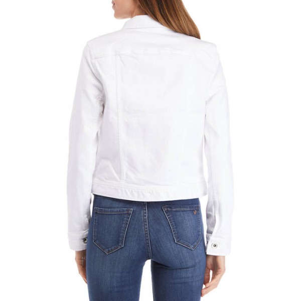 Vineyard Vines Women's White Denim Jacket