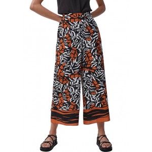 French Connection Afra Drape Culotte Pants