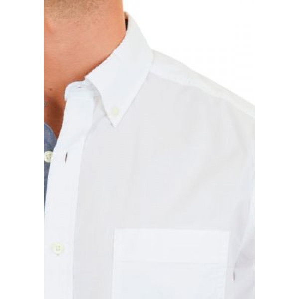 Nautica Nautica Classic Fit Stretch Cotton Shirt