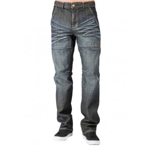LEVEL7 Relaxed Straight Premium 5 Pocket Jeans