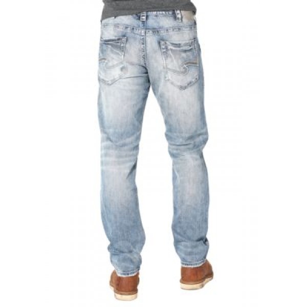 Silver Jeans Eddie Light Wash Relaxed Fit Jean