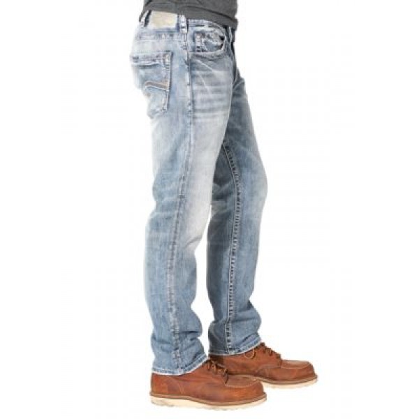 Silver Jeans Eddie Light Wash Relaxed Fit Jean