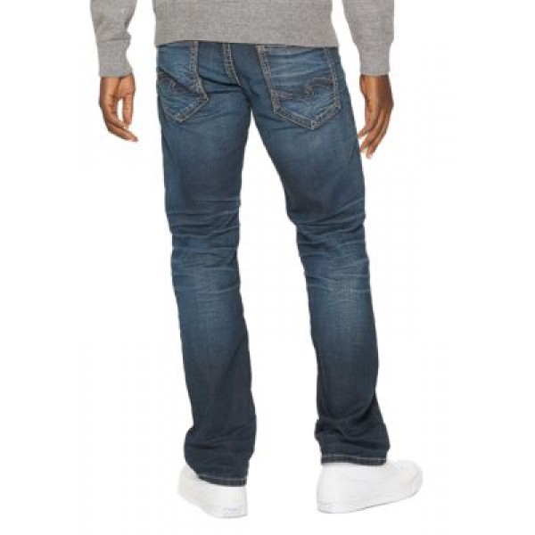 Silver Jeans Zac Relaxed Fit Straight Leg Jeans