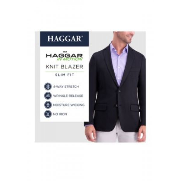 Haggar® In Motion Slim Fit Knit Blazer