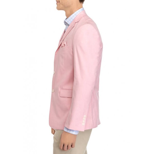 Saddlebred® Pink Chambray Sport Coat