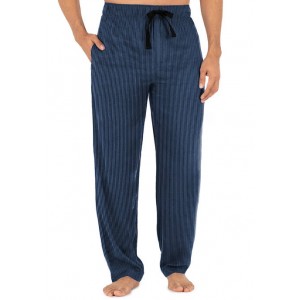 IZOD Rayon Lounge Pants - Navy Stripe