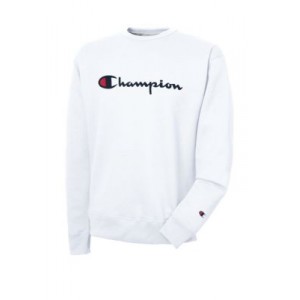 Champion® Graphic Powerblend Fleece Crew Neck Sweater
