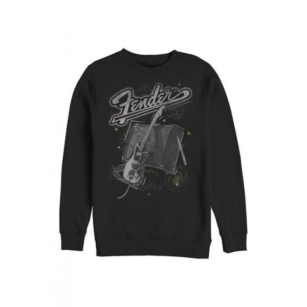 Fender Space Fender Crew Fleece Graphic Sweatshirt
