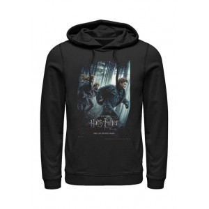 Harry Potter™ Harry Potter Deathly Hallows Part One Poster Fleece Graphic Hoodie 
