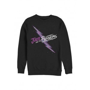 Julie and the Phantoms Lightning Bolt Crew Fleece Graphic Sweatshirt 