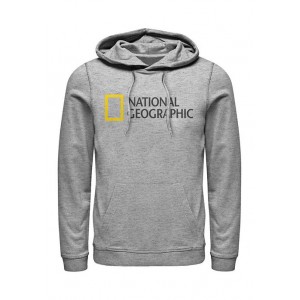 National Geographic Logo Graphic Fleece Hoodie 