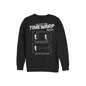 Rocky Horror Picture Show Rocky Horror Picture Show Time Warp Instructions Crew Fleece Graphic Sweatshirt