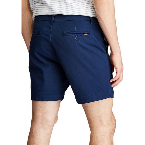 Chaps Coastland Stretch Twill Flat Front Shorts