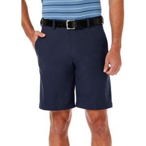 Haggar® Cool 18 PRO Stretch Solid Flat Front Shorts 