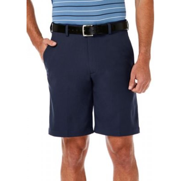 Haggar® Cool 18 PRO Stretch Solid Flat Front Shorts