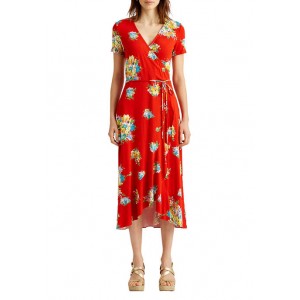 Lauren Ralph Lauren Floral Stretch Jersey Dress 